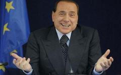 Berlusconi shrug